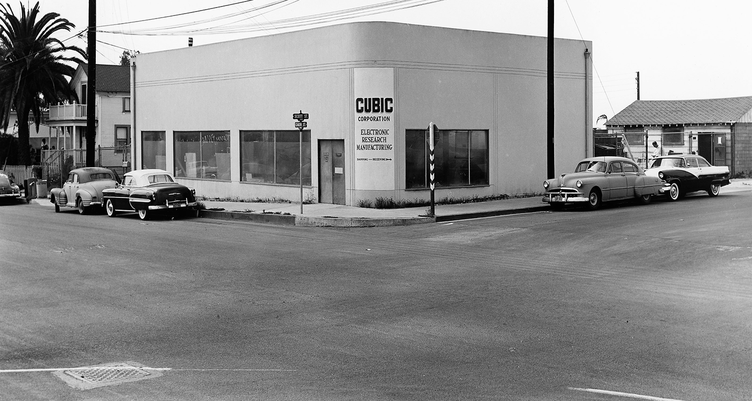 Cubic's first building in Point Loma