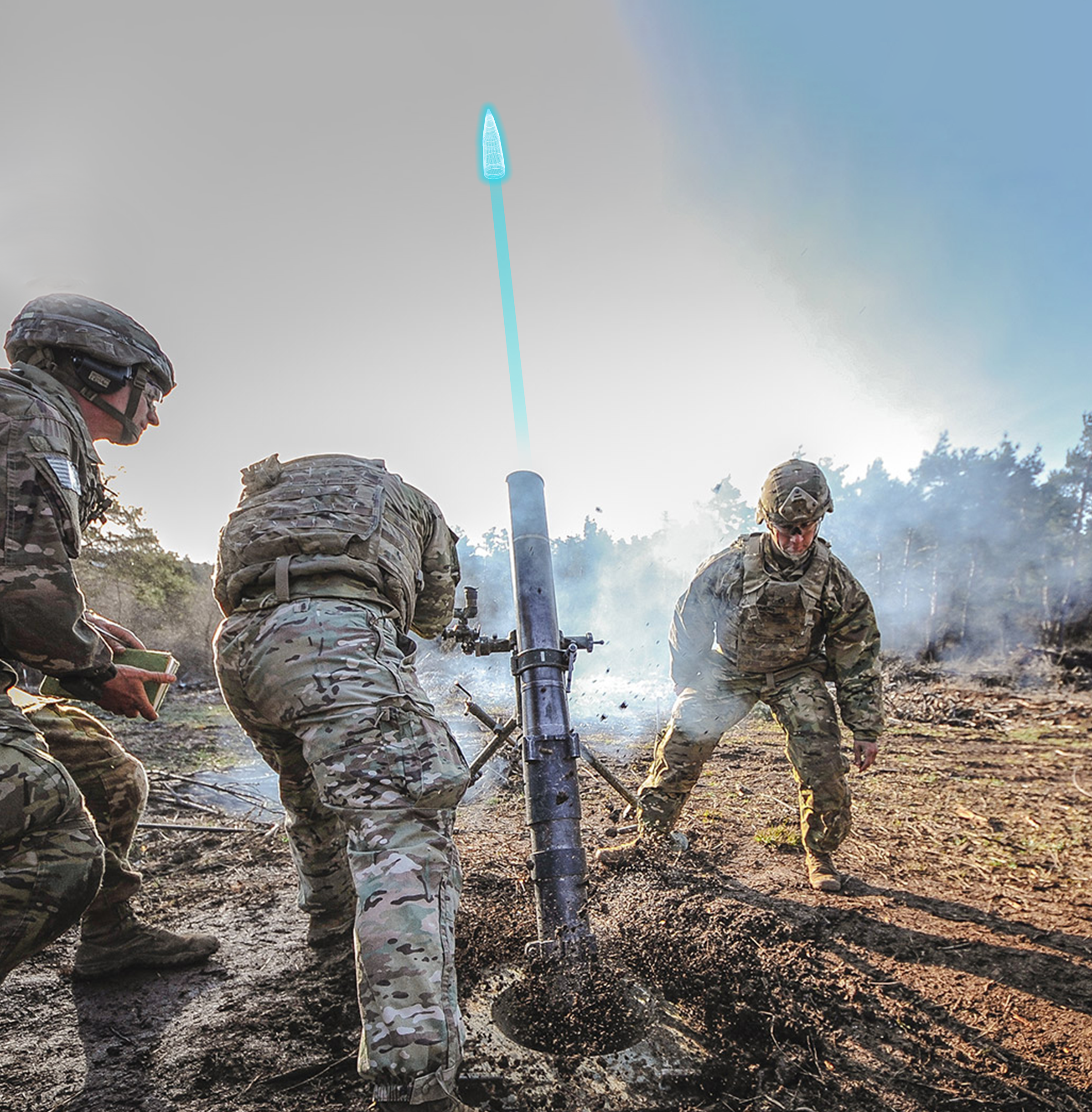 Advanced Technology to Modernize Training for the Future Force | Mortar simulated round