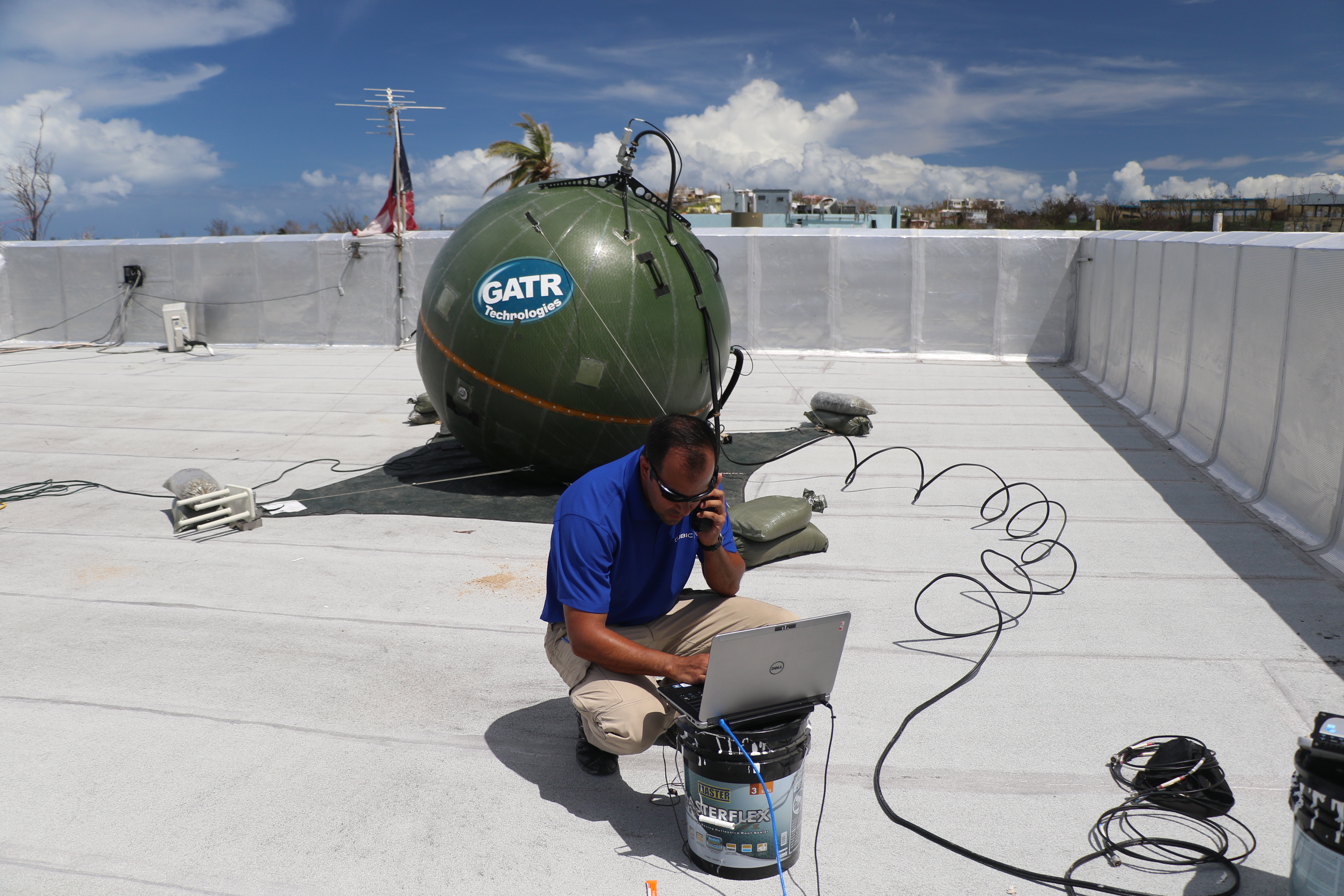 Cubic GATR Antenna system in Puerto Rico