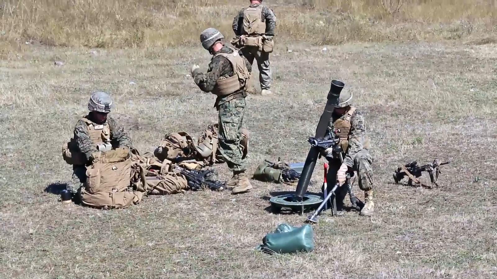 Cubic Crew Served Weapons Mortar simulator