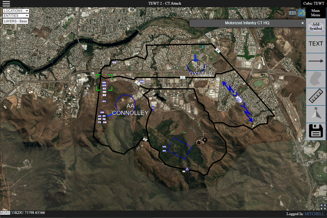 Tactical Exercise without Troops Tool