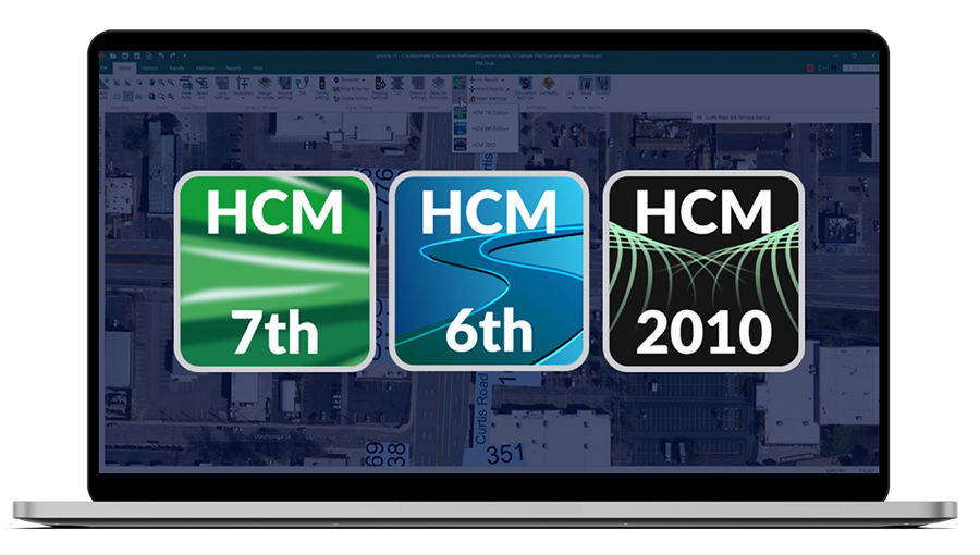 Synchro Studio HCM 7th Edition on laptop