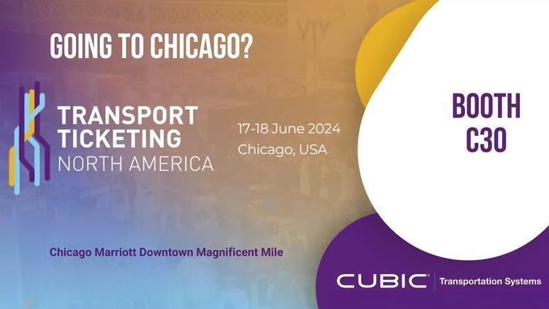 Visit Cubic at Transport Ticketing North America 2024